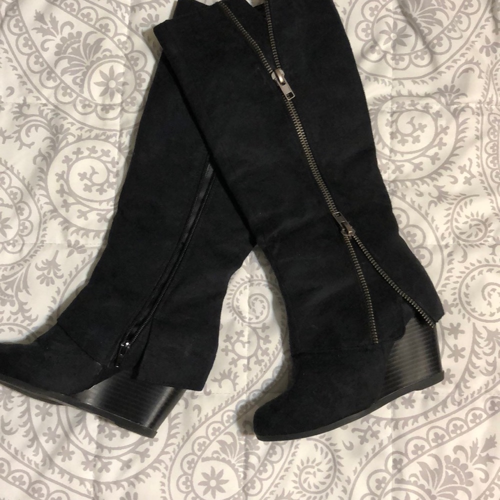 Rampage Wedge Boots